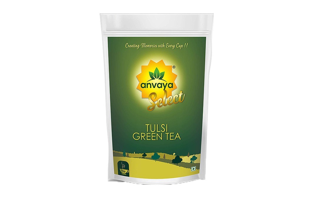 Anvaya Select Tulsi Green Tea    Pack  75 grams